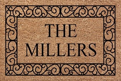 Welcome Home Coir Doormat - French Quarter - 2 Lines